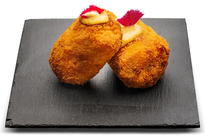 Croquetas de gamba roja