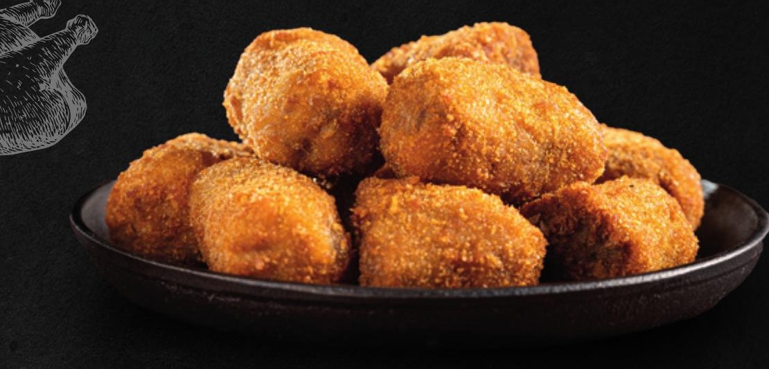 Croquetas de pollo asado