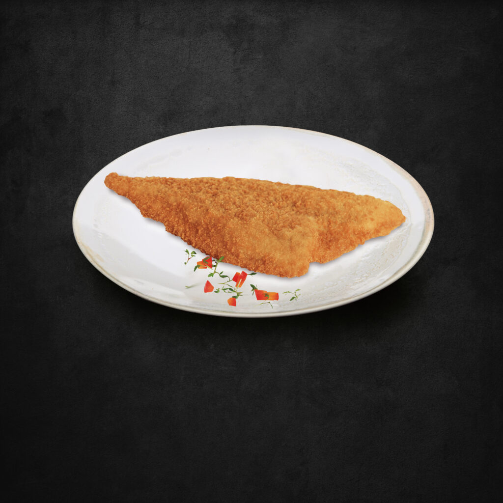 Filetes de merluza empanada
