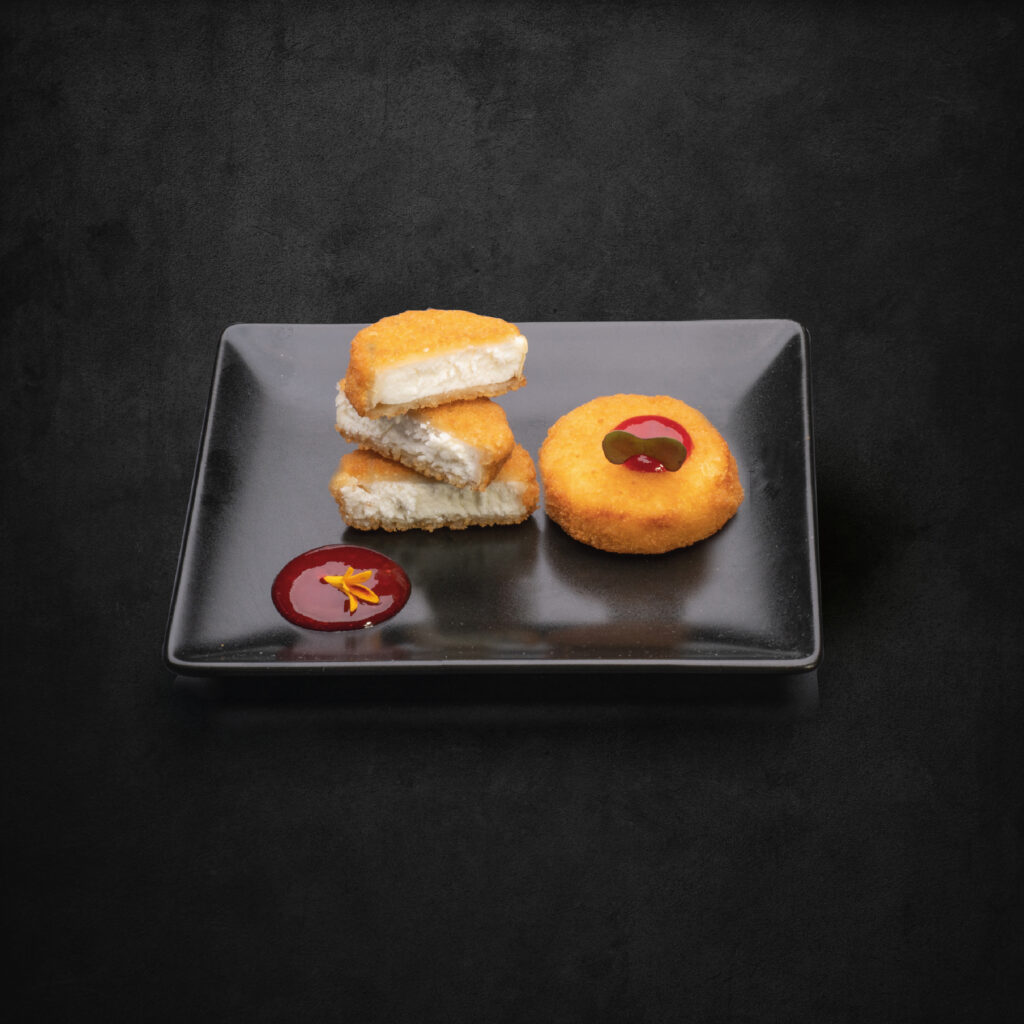Medallón de queso de cabra