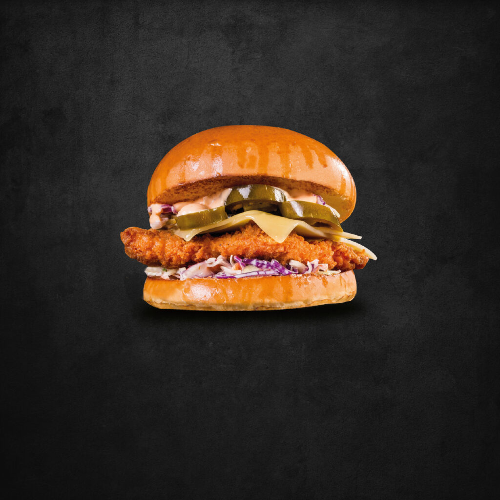 Mini Burger Crispy Chicken