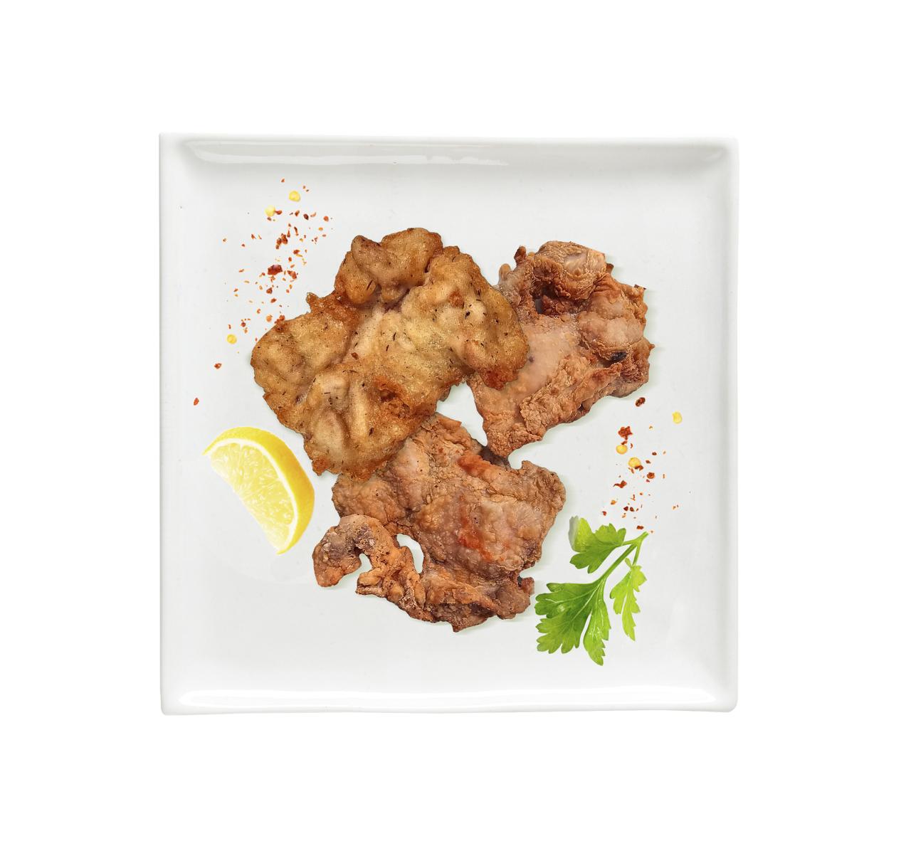 Muslo de pollo en tempura