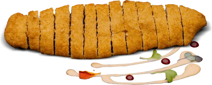 Pechuga empanada y ajillo