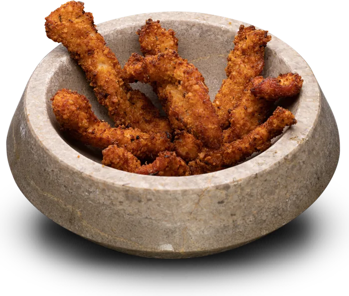Tiras de pollo Cajún
