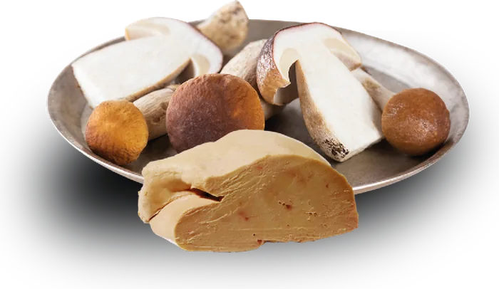 Boletus y foie