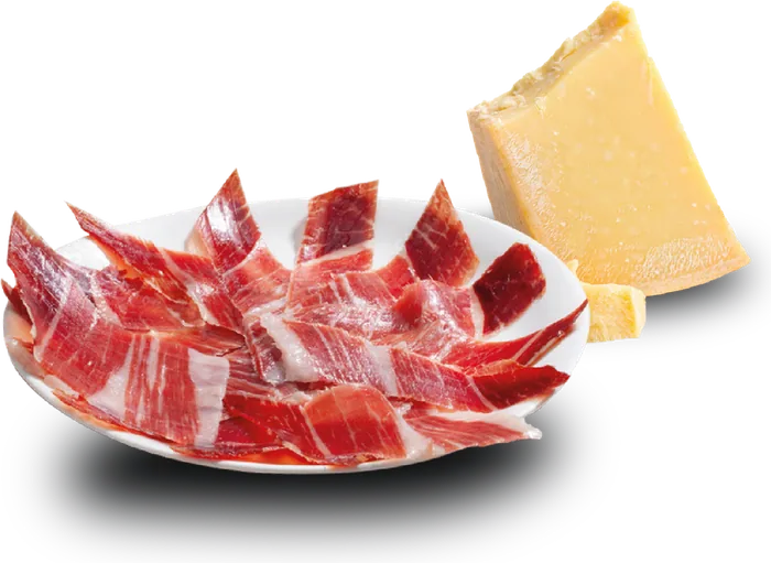 Jamón y parmesano