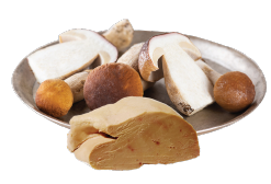 Boletus y Foie